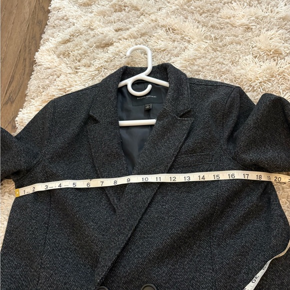 Banana Republic Factory Wool Blend Coat size Medium - Picture 8 of 9